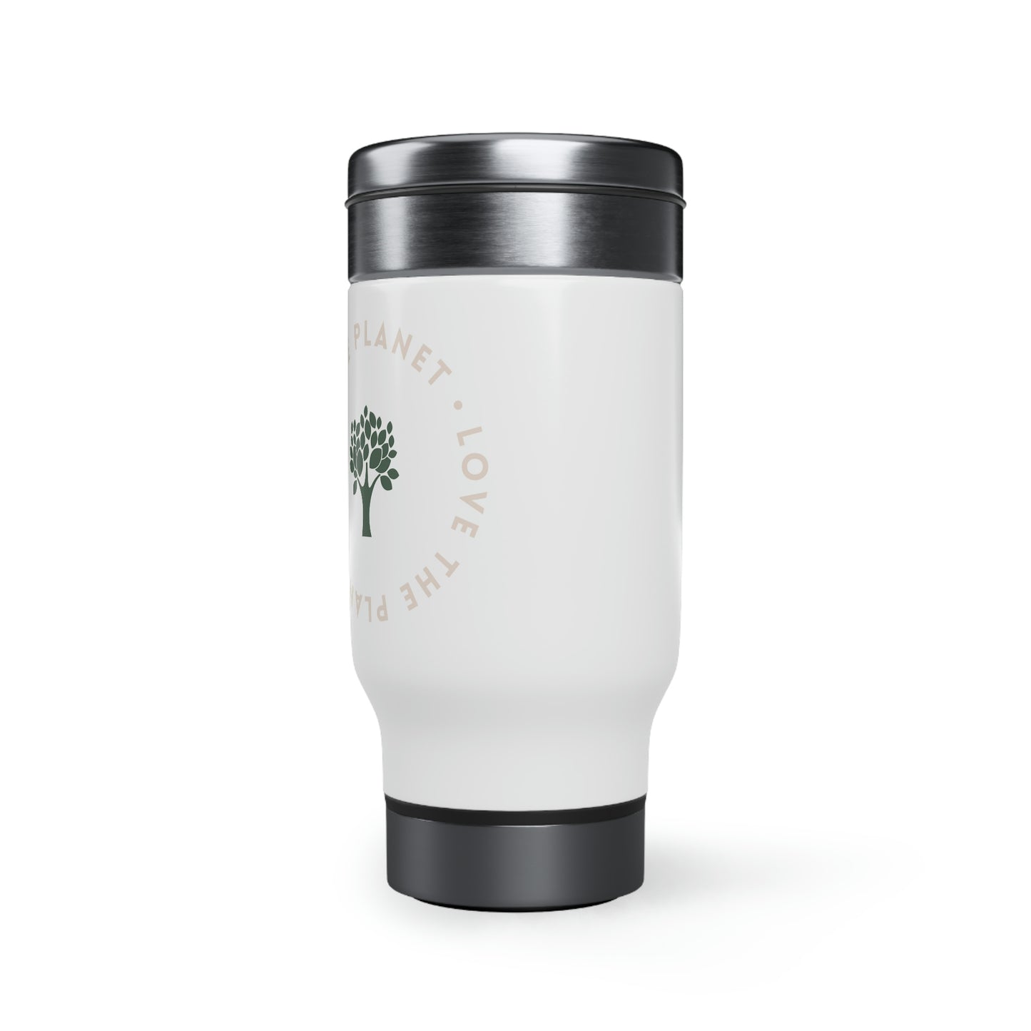 Stainless Steel Travel Mug with Handle, 14oz-Best gift