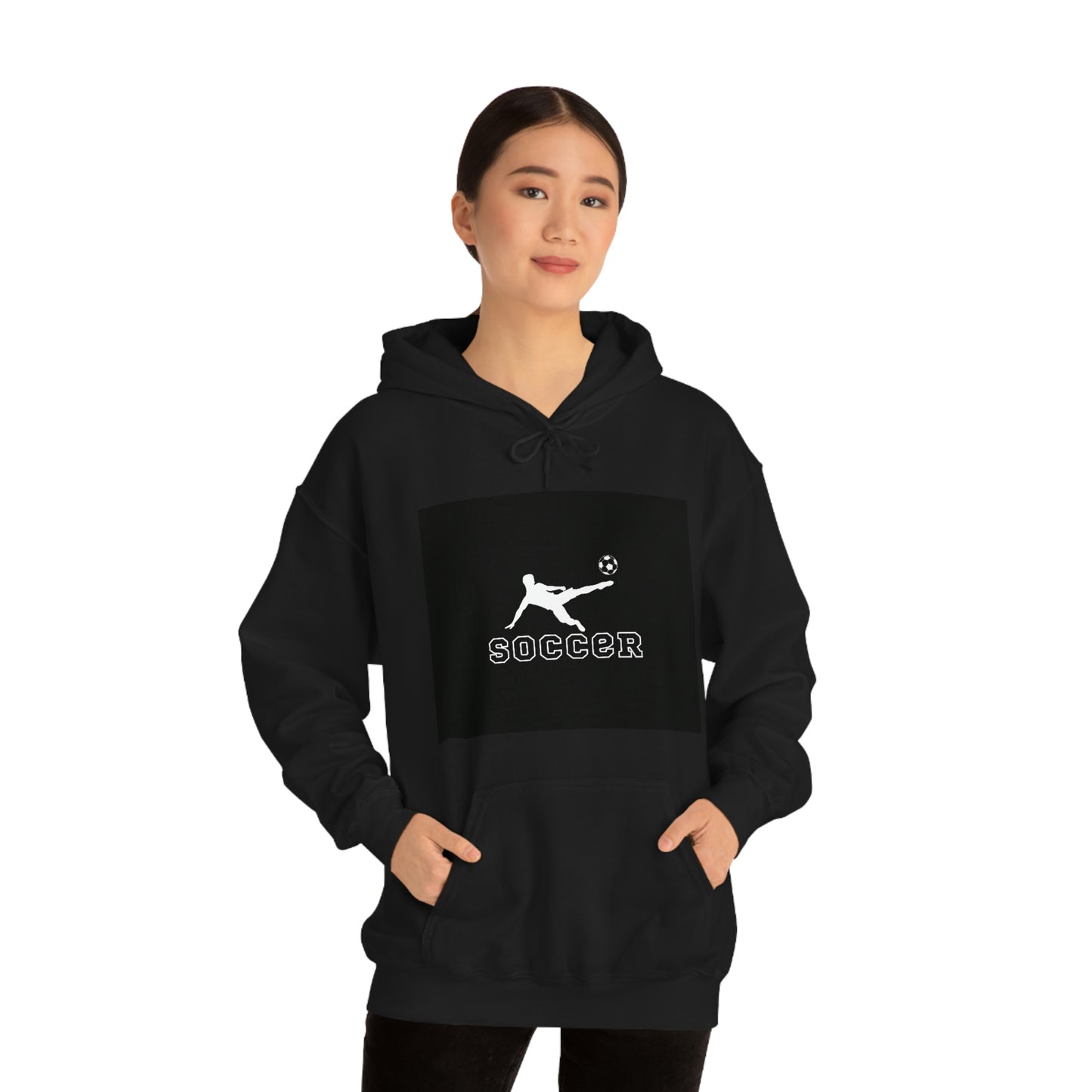 Soccer-Unisex Heavy Blend Hooded Sweatshirt