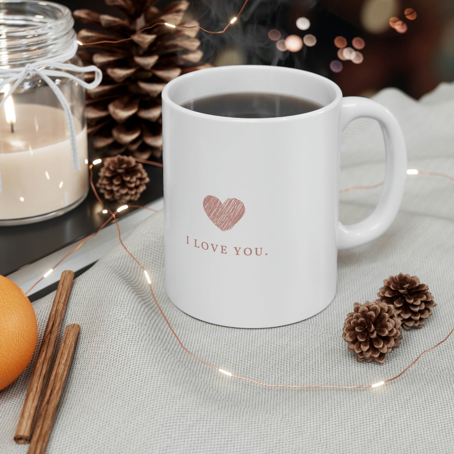 Valentine Day Ceramic Coffee Cups, 11oz, 15oz for Mom