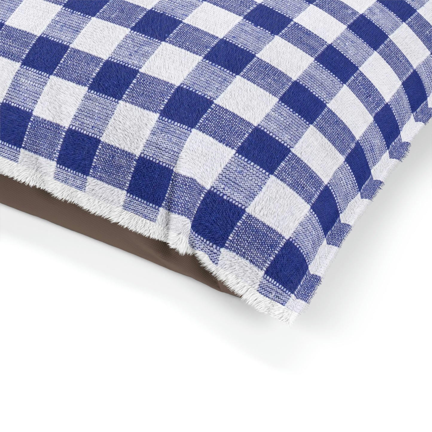 Large Pet Bed- Stunning Stylish-Blue and White