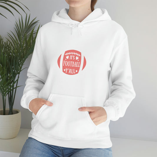 FOOTBALL MOM- Heavy Blend Hooded Sweatshirt