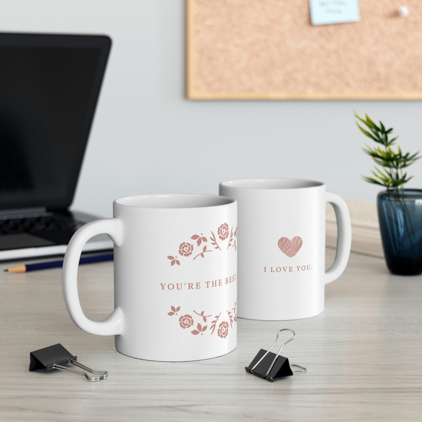Valentine Day Ceramic Coffee Cups, 11oz, 15oz for Mom