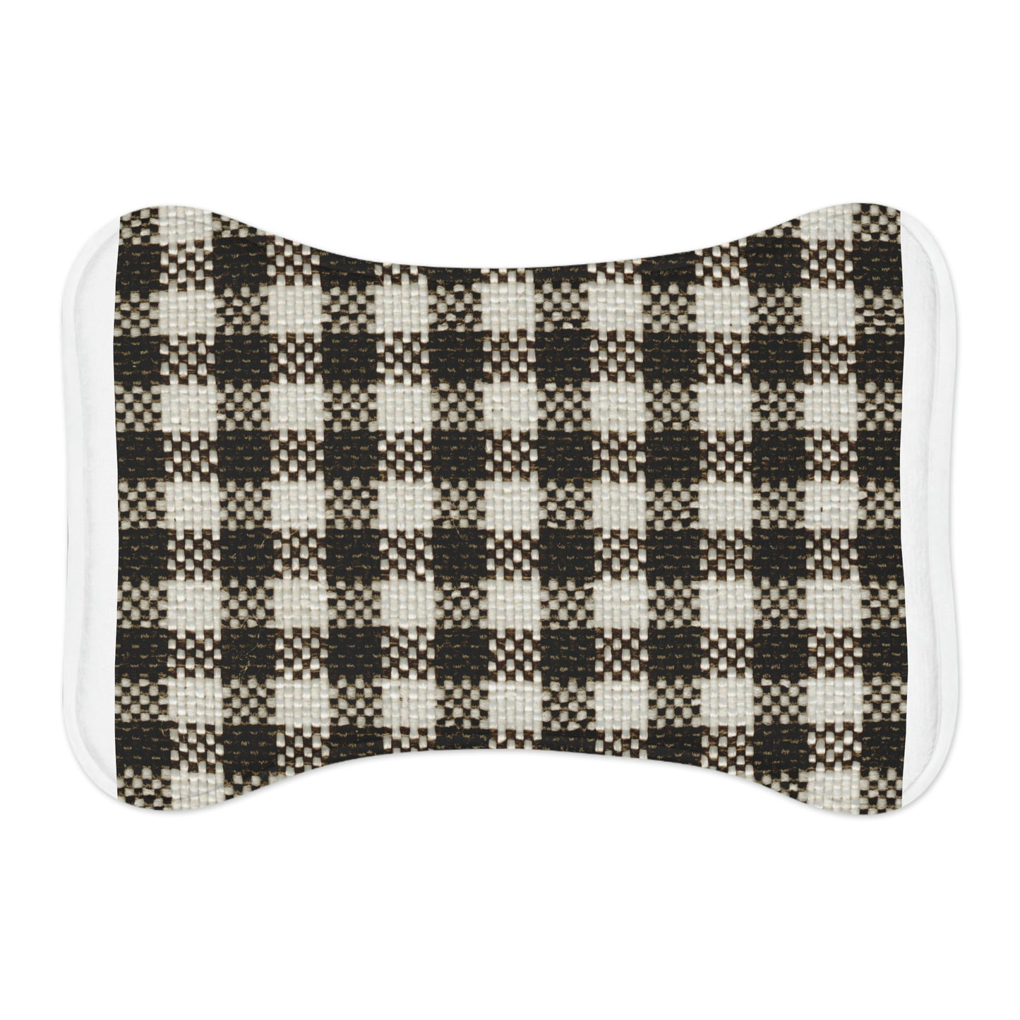 Pet Feeding Mats-Black and White