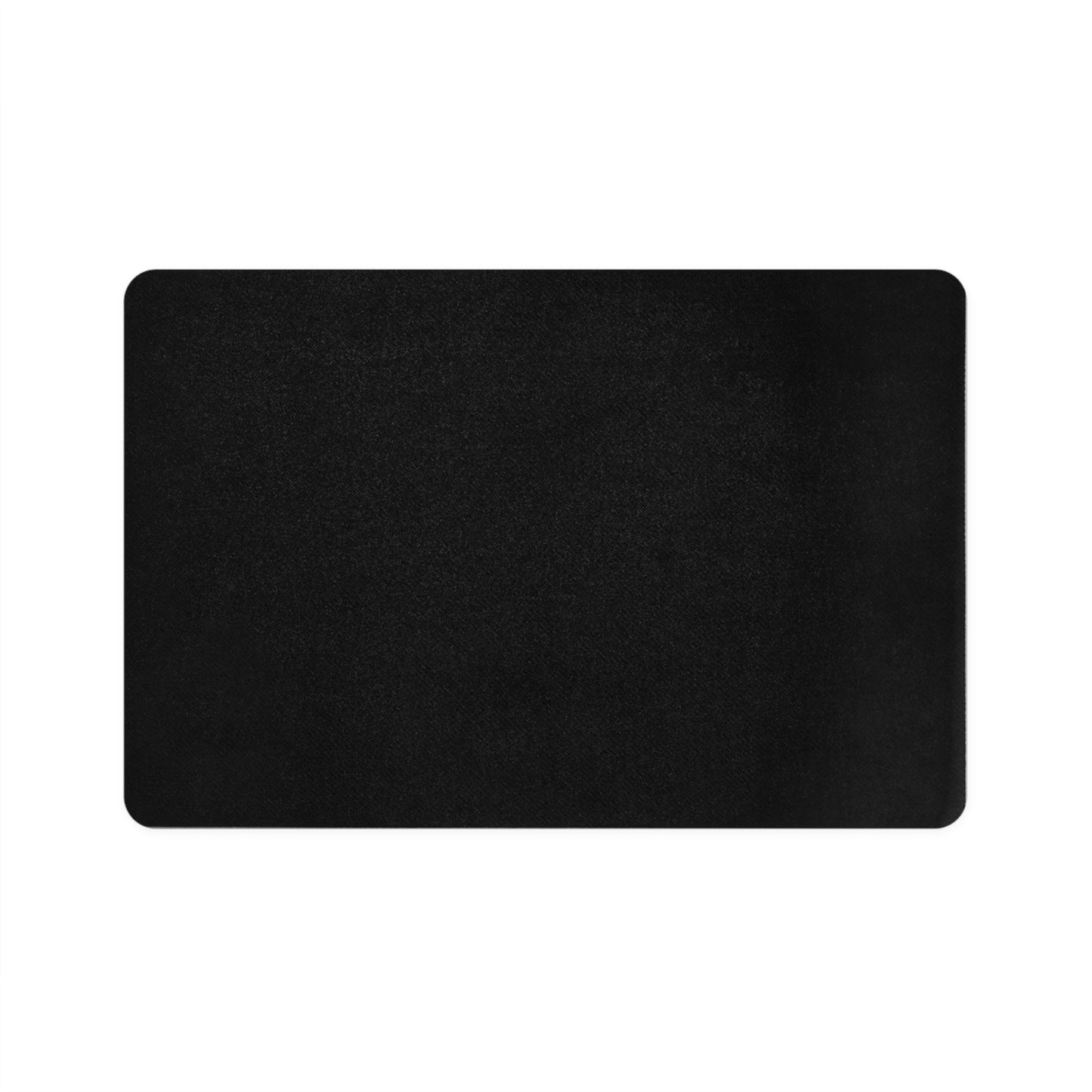 Pet Food Mat (12x18)-Black and White