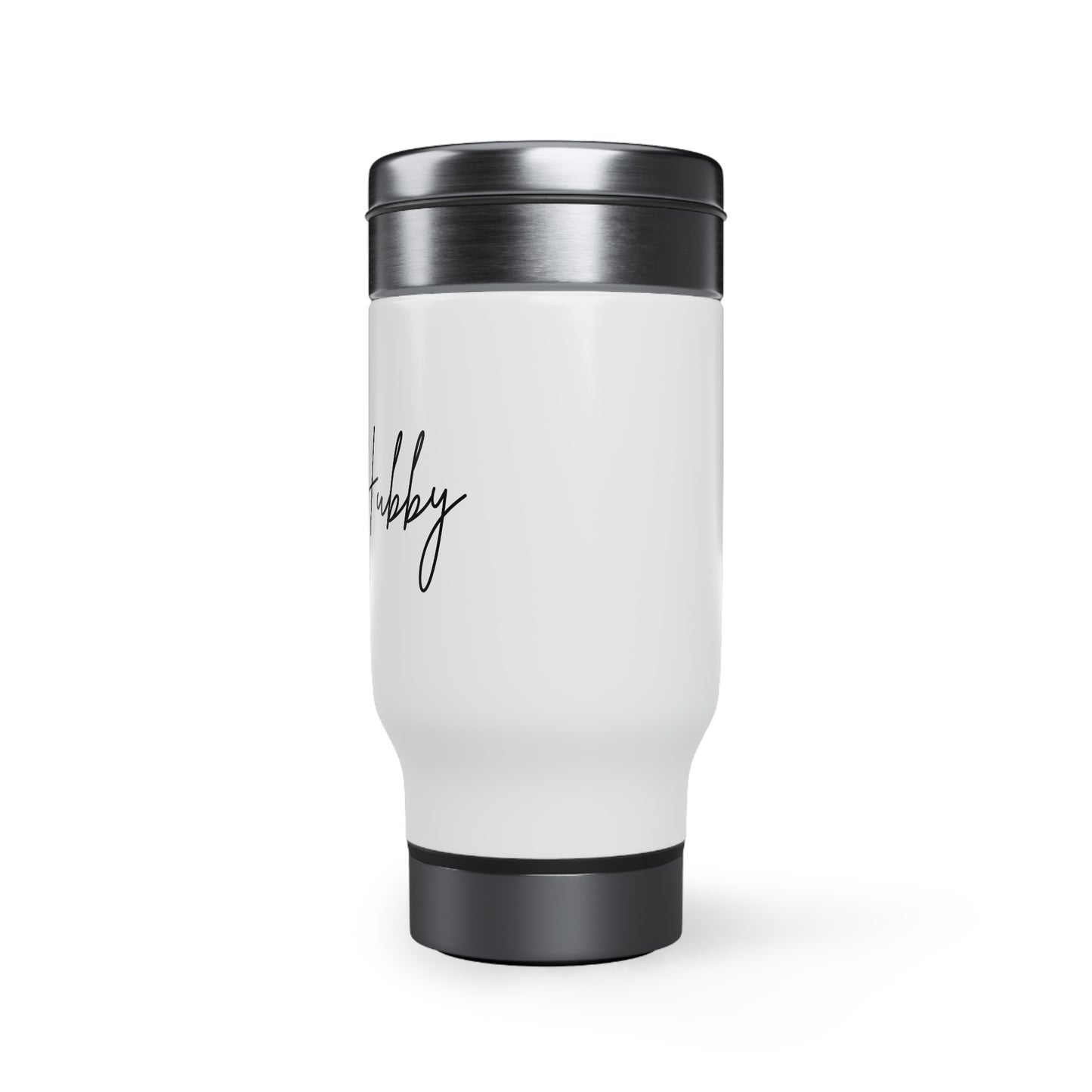 Stainless Steel Travel Mug with Handle, 14oz-Best Hubby Gift