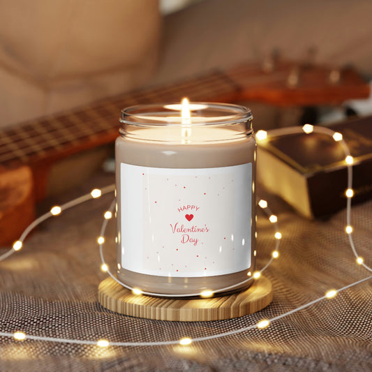 Valentine Day Scented Soy Candle, 9oz