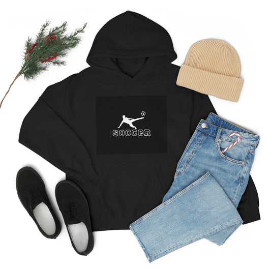 Soccer-Unisex Heavy Blend Hooded Sweatshirt