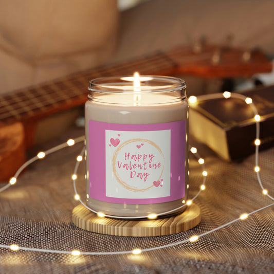 Valentine Day Scented Soy Candle, 9oz