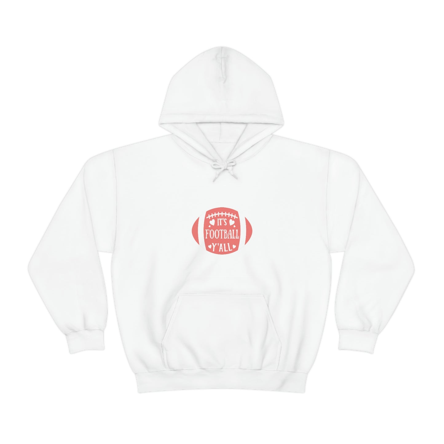 FOOTBALL MOM- Heavy Blend Hooded Sweatshirt
