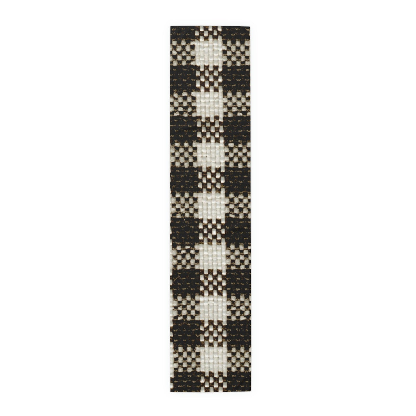 Table Runner (Cotton, Poly)-Black and White